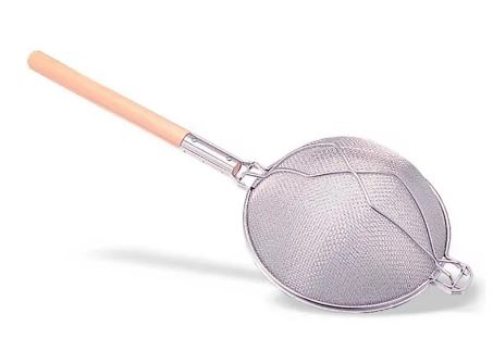 COADOR 35CM INOX R.DUPLA C/APOIO